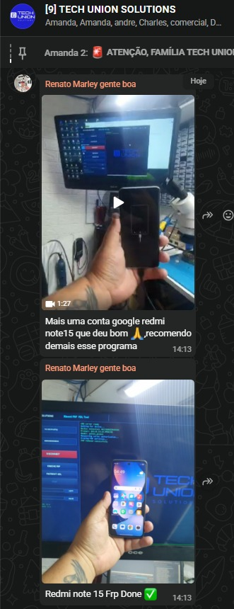 Redmi Note 15 FRP Done: “Mais uma conta Google, recomendo demais.”