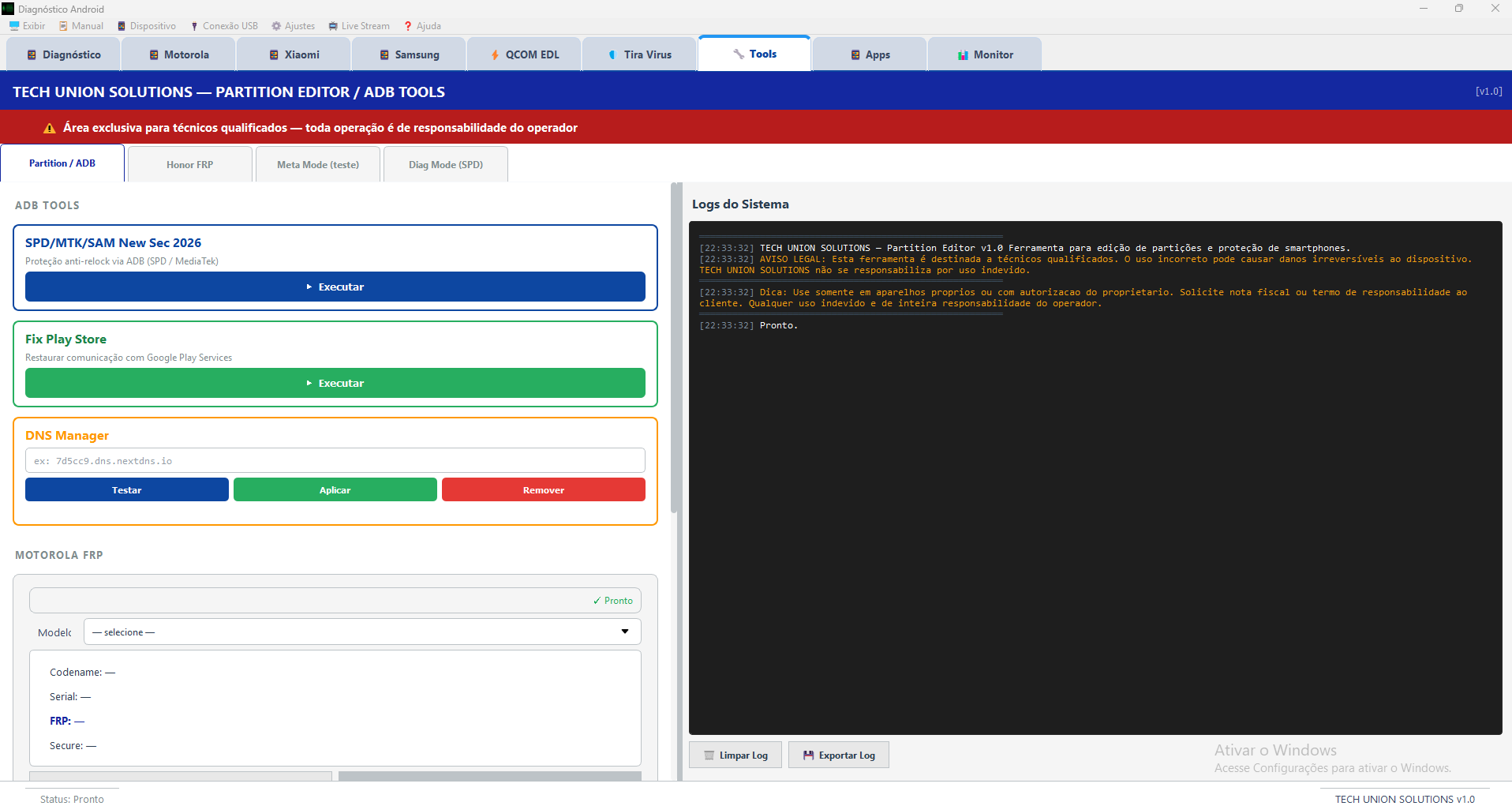 Partition Editor / ADB Tools